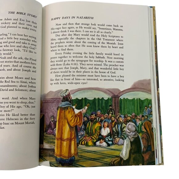 The Bible Story Volume 7 By Arthur S Maxwell Illustrated Hardcover Book 1975 - Picture 7 of 9